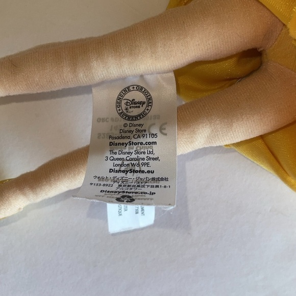 The Disney Store Beauty And The Beast Belle 11” Stuffed Doll - Picture 4 of 4